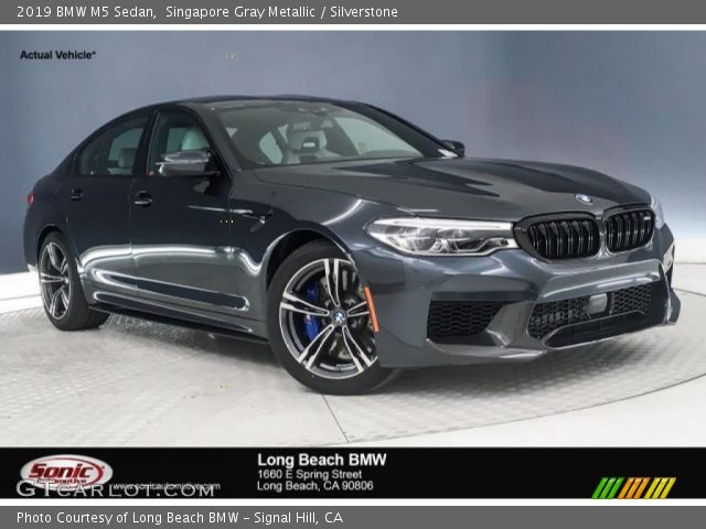 2019 BMW M5 Sedan in Singapore Gray Metallic