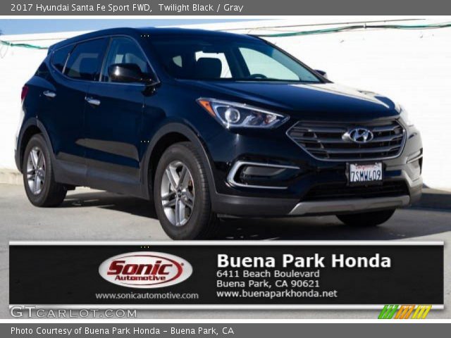 2017 Hyundai Santa Fe Sport FWD in Twilight Black