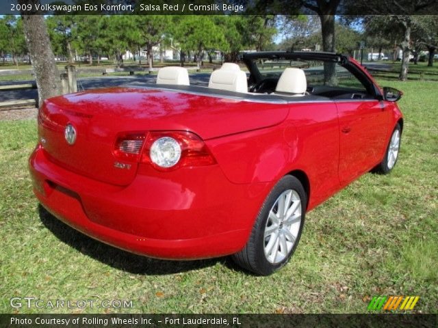 2009 Volkswagen Eos Komfort in Salsa Red