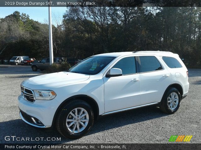 2019 Dodge Durango SXT in White Knuckle