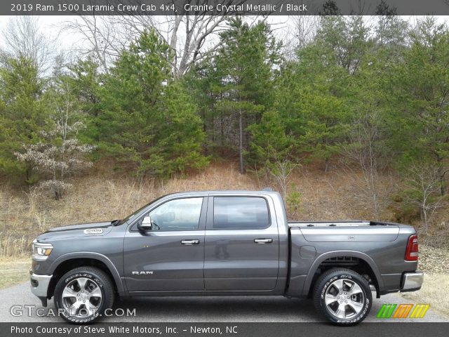 2019 Ram 1500 Laramie Crew Cab 4x4 in Granite Crystal Metallic