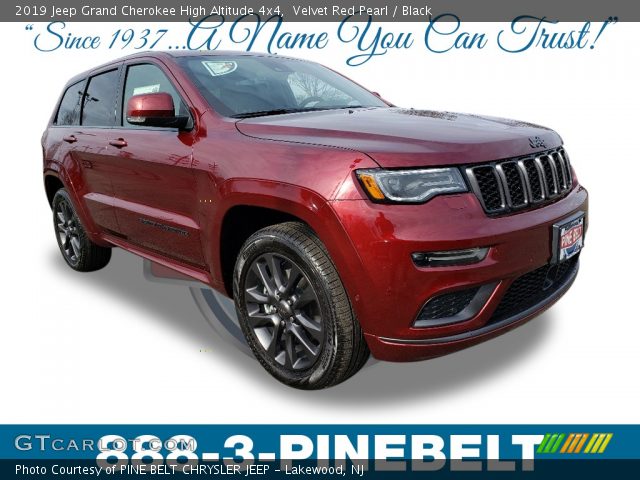 2019 Jeep Grand Cherokee High Altitude 4x4 in Velvet Red Pearl