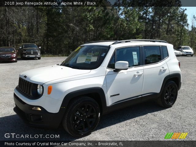 2018 Jeep Renegade Altitude in Alpine White