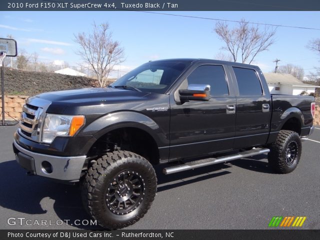 2010 Ford F150 XLT SuperCrew 4x4 in Tuxedo Black