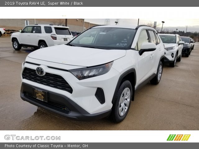 2019 Toyota RAV4 LE in Super White