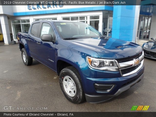 2019 Chevrolet Colorado WT Crew Cab 4x4 in Pacific Blue Metallic