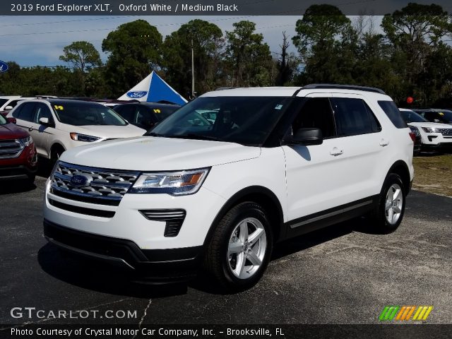 2019 Ford Explorer XLT in Oxford White