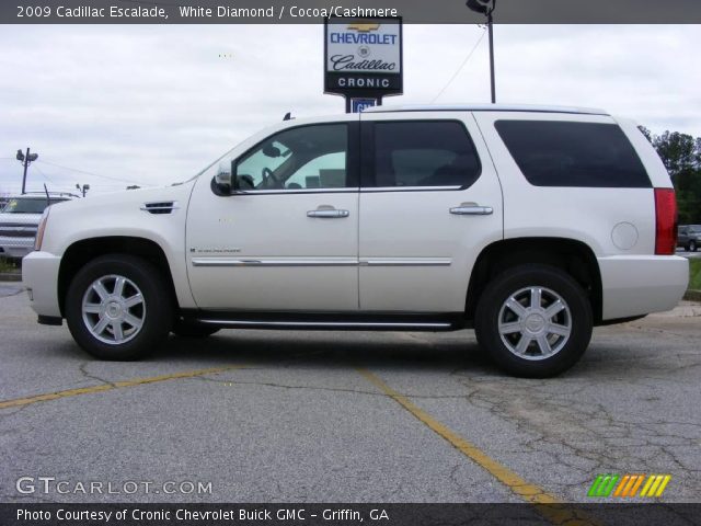 2009 Cadillac Escalade  in White Diamond