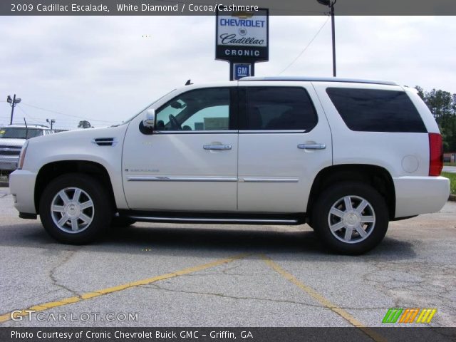 2009 Cadillac Escalade  in White Diamond