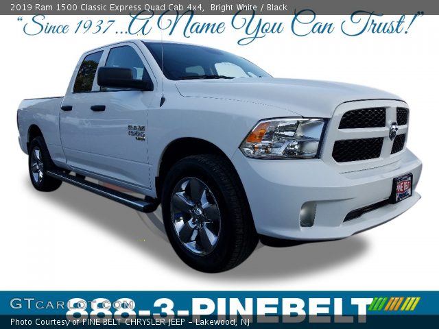 2019 Ram 1500 Classic Express Quad Cab 4x4 in Bright White