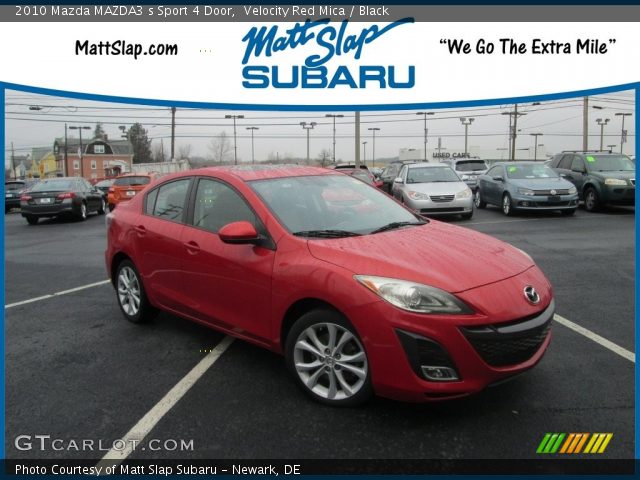 2010 Mazda MAZDA3 s Sport 4 Door in Velocity Red Mica