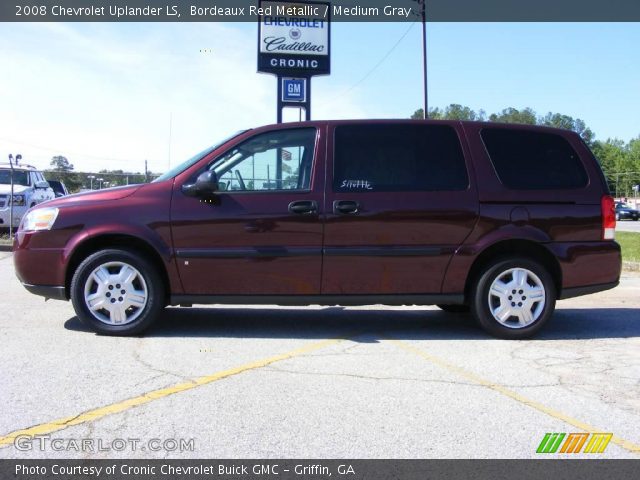 2008 Chevrolet Uplander LS in Bordeaux Red Metallic