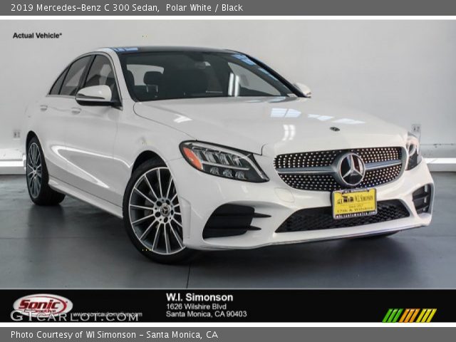 2019 Mercedes-Benz C 300 Sedan in Polar White