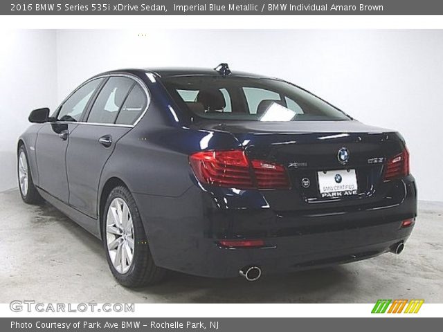 2016 BMW 5 Series 535i xDrive Sedan in Imperial Blue Metallic
