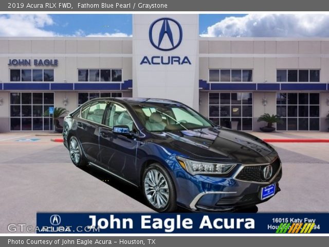 2019 Acura RLX FWD in Fathom Blue Pearl