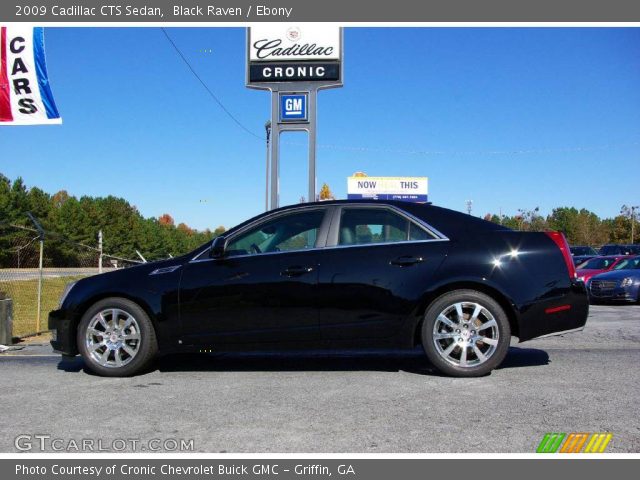 2009 Cadillac CTS Sedan in Black Raven