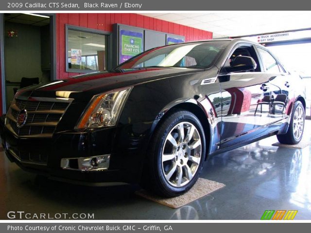 2009 Cadillac CTS Sedan in Black Raven