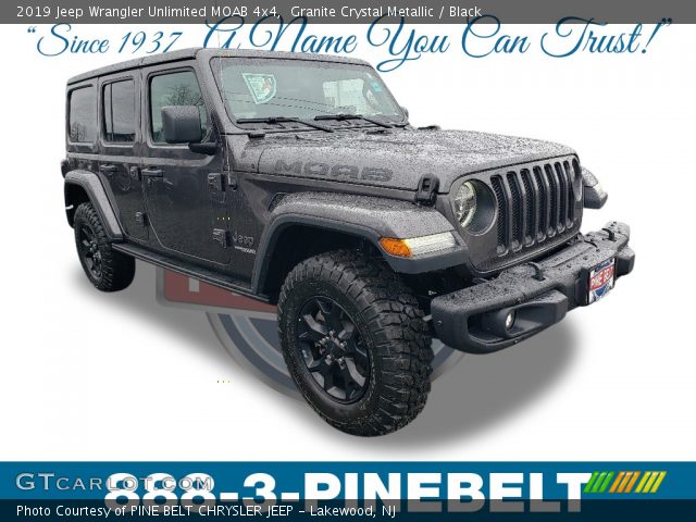 2019 Jeep Wrangler Unlimited MOAB 4x4 in Granite Crystal Metallic