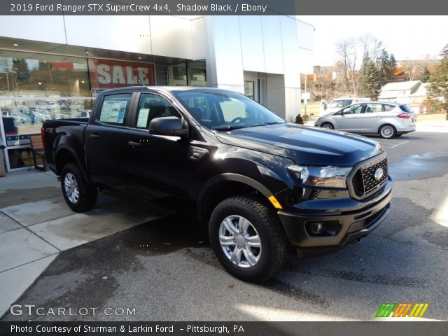 2019 Ford Ranger STX SuperCrew 4x4 in Shadow Black