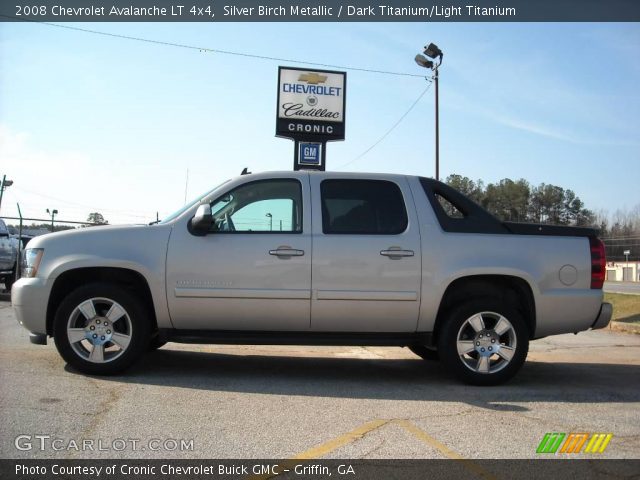 2008 Chevrolet Avalanche LT 4x4 in Silver Birch Metallic