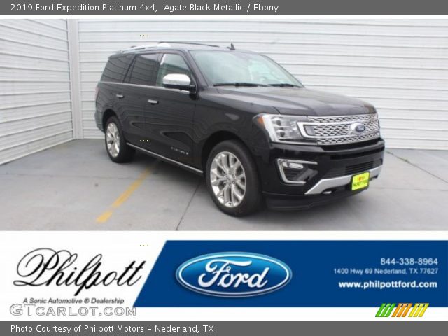 2019 Ford Expedition Platinum 4x4 in Agate Black Metallic