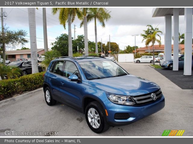 2017 Volkswagen Tiguan S in Pacific Blue Metallic