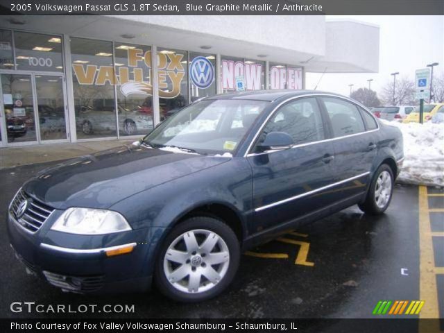 2005 Volkswagen Passat GLS 1.8T Sedan in Blue Graphite Metallic