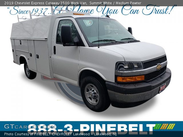 2019 Chevrolet Express Cutaway 3500 Work Van in Summit White