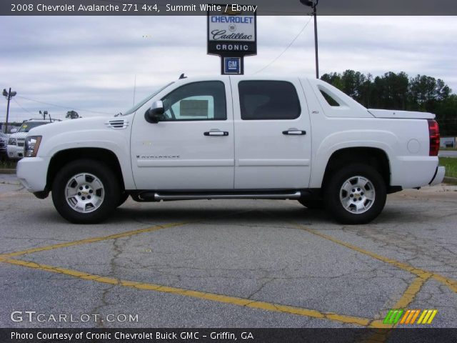 2008 Chevrolet Avalanche Z71 4x4 in Summit White