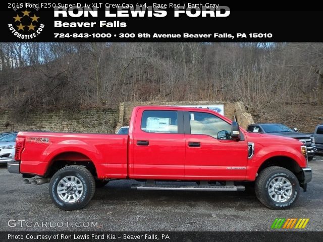 2019 Ford F250 Super Duty XLT Crew Cab 4x4 in Race Red