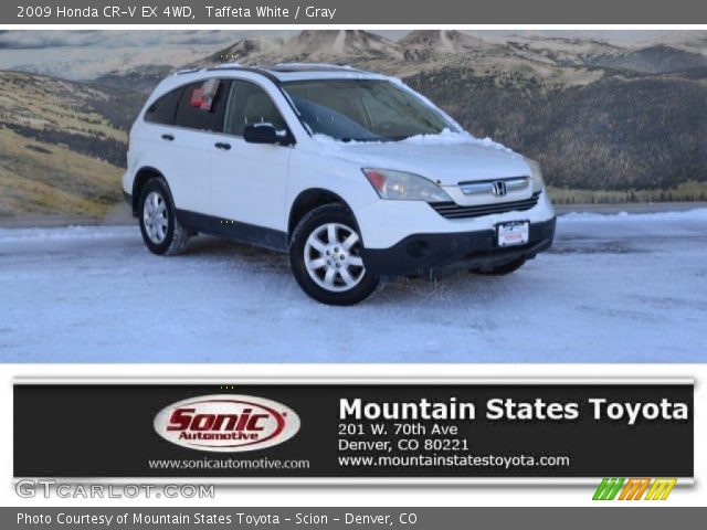 2009 Honda CR-V EX 4WD in Taffeta White