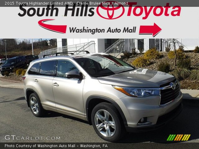 2015 Toyota Highlander Limited AWD in Creme Brulee Mica