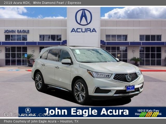 2019 Acura MDX  in White Diamond Pearl