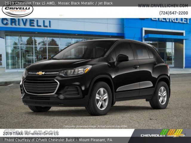 2019 Chevrolet Trax LS AWD in Mosaic Black Metallic