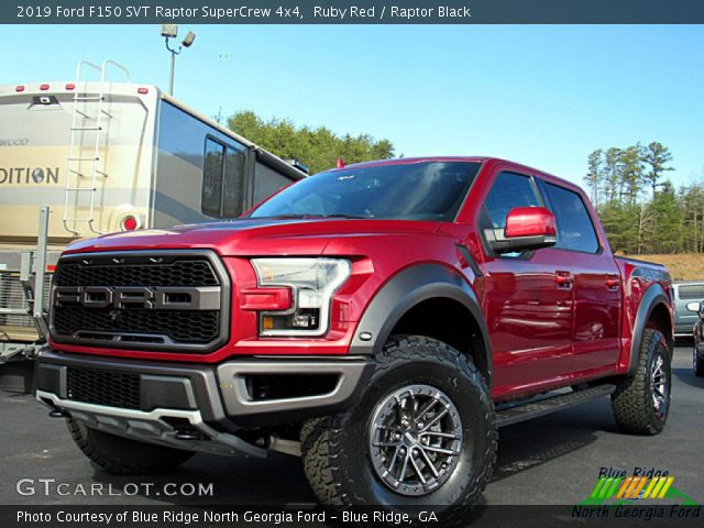 2019 Ford F150 SVT Raptor SuperCrew 4x4 in Ruby Red