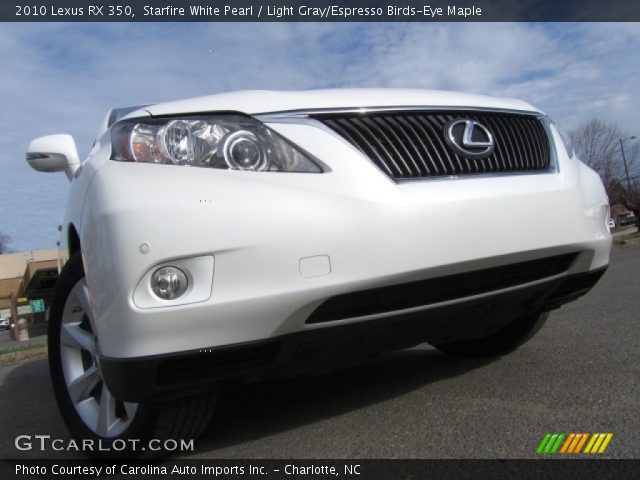 2010 Lexus RX 350 in Starfire White Pearl