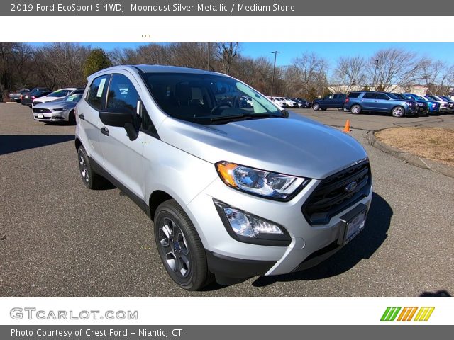 2019 Ford EcoSport S 4WD in Moondust Silver Metallic