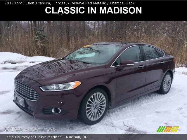 2013 Ford Fusion Titanium in Bordeaux Reserve Red Metallic