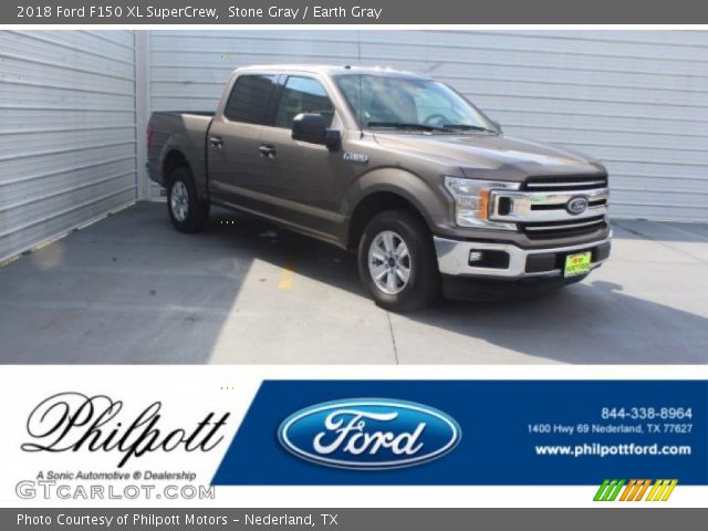 2018 Ford F150 XL SuperCrew in Stone Gray