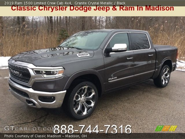 2019 Ram 1500 Limited Crew Cab 4x4 in Granite Crystal Metallic