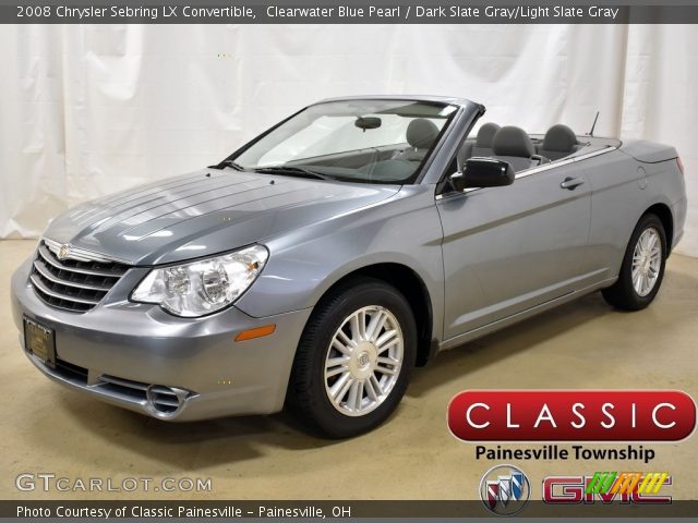 2008 Chrysler Sebring LX Convertible in Clearwater Blue Pearl