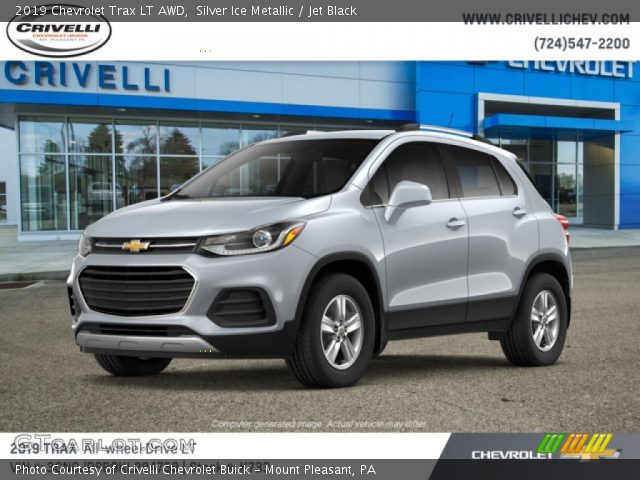 2019 Chevrolet Trax LT AWD in Silver Ice Metallic