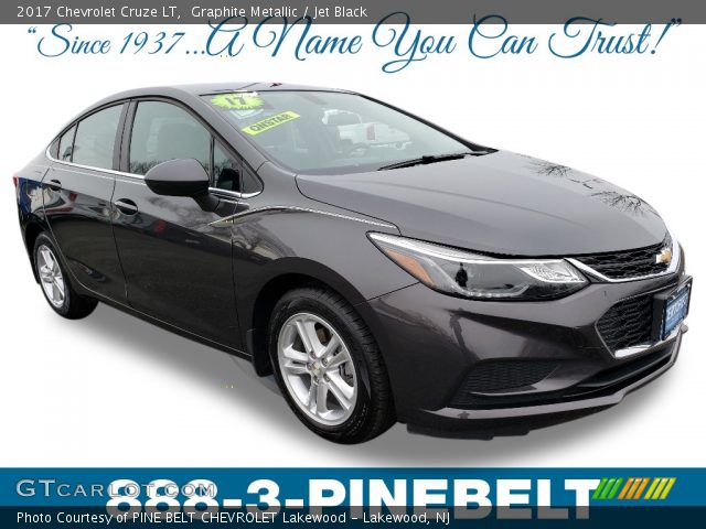 2017 Chevrolet Cruze LT in Graphite Metallic