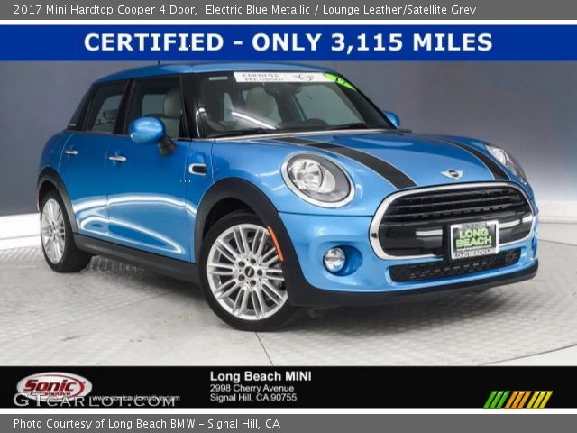 2017 Mini Hardtop Cooper 4 Door in Electric Blue Metallic