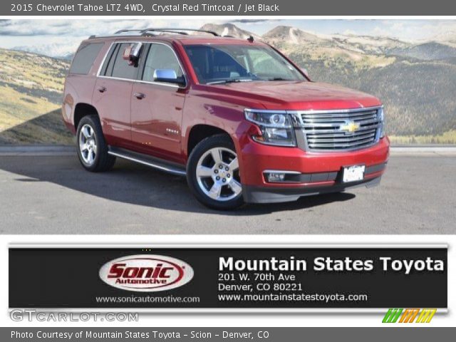 2015 Chevrolet Tahoe LTZ 4WD in Crystal Red Tintcoat