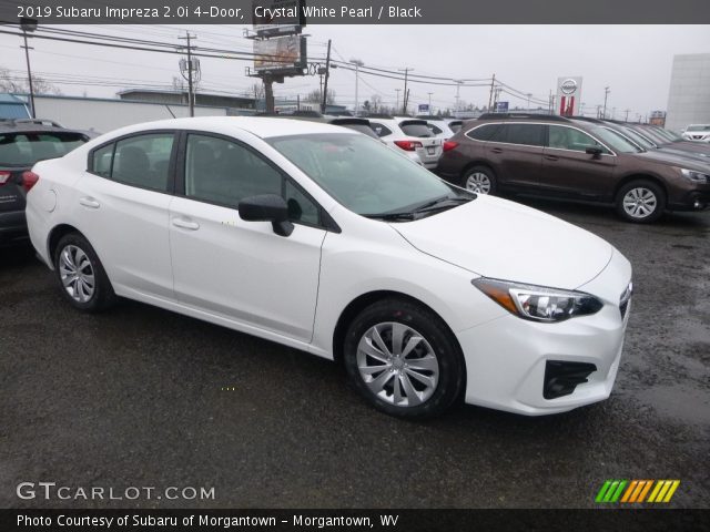 2019 Subaru Impreza 2.0i 4-Door in Crystal White Pearl