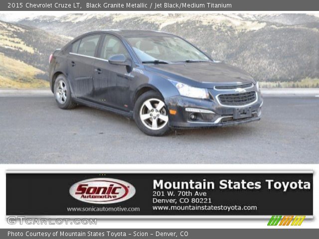 2015 Chevrolet Cruze LT in Black Granite Metallic