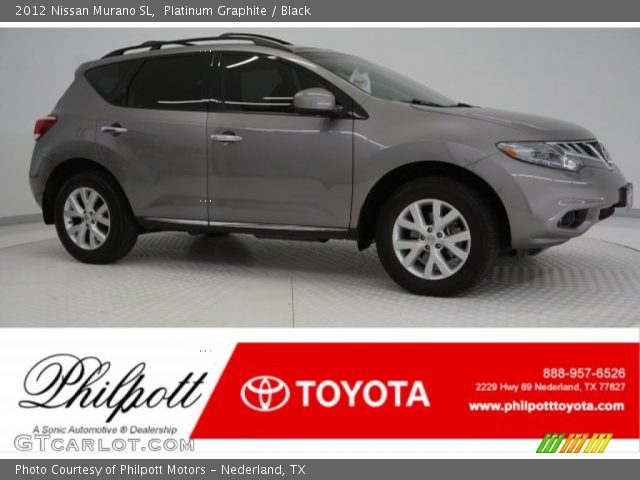 2012 Nissan Murano SL in Platinum Graphite