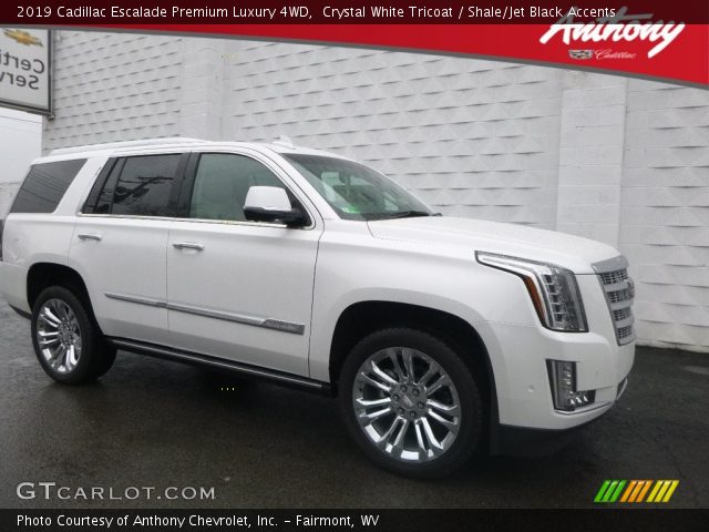 2019 Cadillac Escalade Premium Luxury 4WD in Crystal White Tricoat