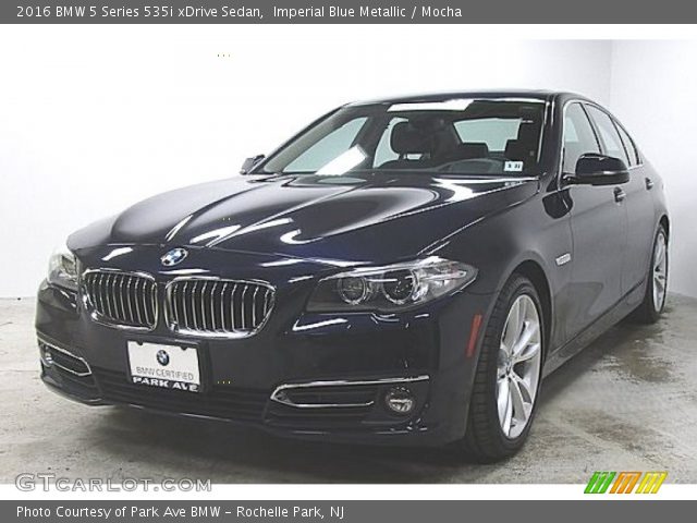 2016 BMW 5 Series 535i xDrive Sedan in Imperial Blue Metallic